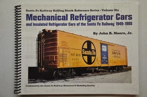 ATSF Santa Fe Mechanical Refrigerator Cars 1949 to 1988 New - Picture 1 of 6