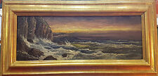 Altes Gemälde William Trost Richards Gardone Küste 1833 - 1905 zugeschrieben.
