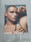 Perfume Paper Advertising. 2004 Ad Dolce & Gabbana Perfume for Men