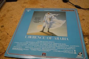 Lawrence of Arabia Laserdisc, 1962 Alec Guinness, Anthony Quinn, Peter O"toole - Picture 1 of 6
