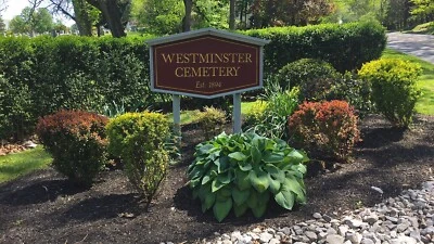 2 parcelas de cementerio en venta (cementerio de Westminster, Pensilvania), a 20 minutos de Filadelfia. Foto 1 de 4