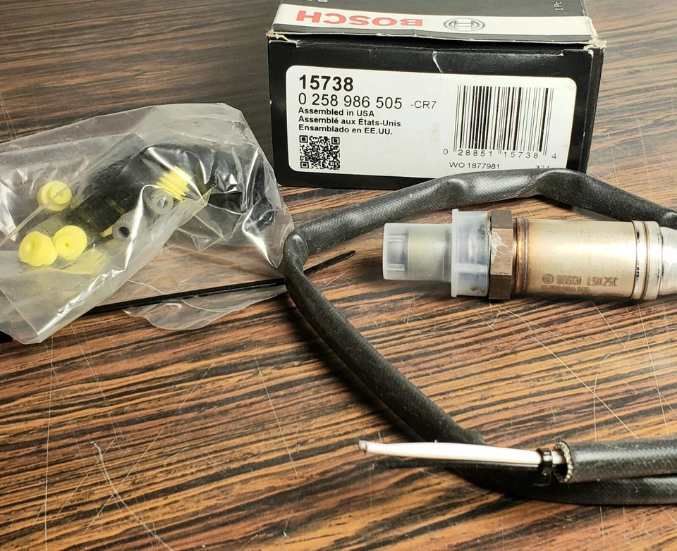 Sensor de oxígeno 15727 BOSCH UNIVERSAL 4 CABLES 15730 PARA BMW,Mercedes-Benz VW Foto 1 de 1