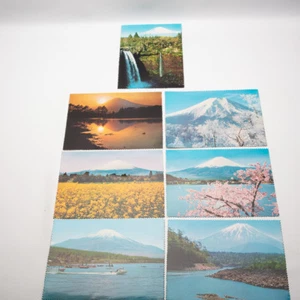 Vintage Japanese Photo Postcards Mount Fuji japanese travel Tourist Postcards - Picture 1 of 5