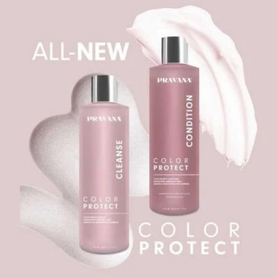 Pravana Color Protect Shampoo Cleanse  + Conditioner Condition (Complete Kit) - Image 1 of 3