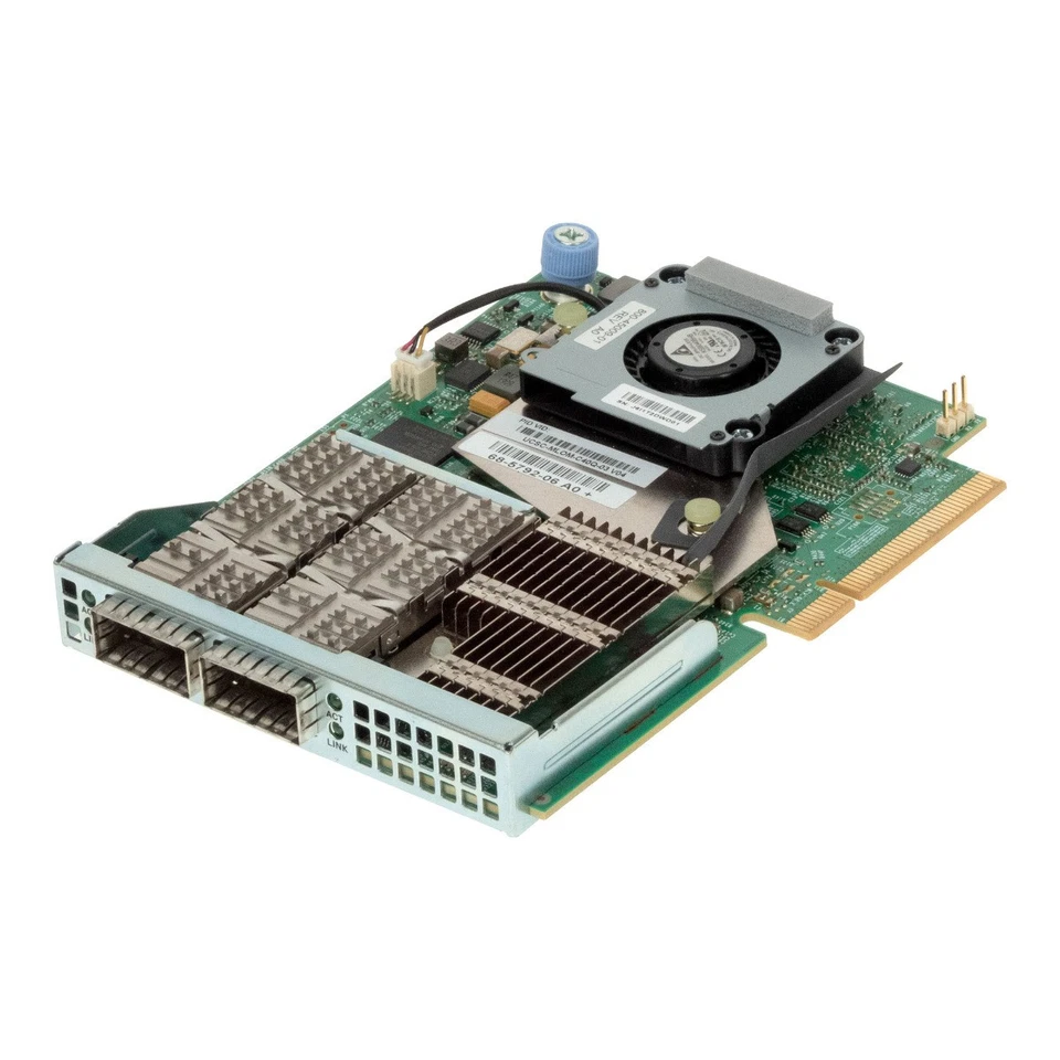 CISCO 73-17793-06 A0 UCSC-MLOM-C40Q-03 DUAL PORT 40GbE QSFP+ PCIe - Immagine 1 di 3