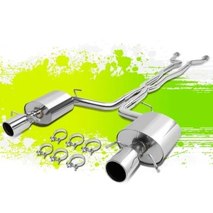 PERFORMANCE DUAL MUFFLER CATBACK EXHAUST KIT FOR 09-14 CADILLAC CTS V SEDAN 6.2L - Picture 1 of 7