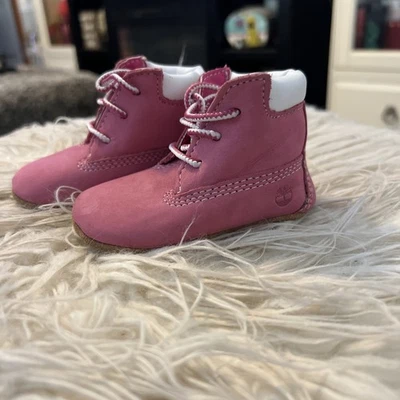 Timberland Botas Cuna Infantil Talla 1 - Rosa Foto 1 de 4