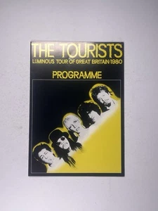 The Tourists Programme Luminous Tour Of Great Britain Concert Souvenir 1980 - Picture 1 of 13