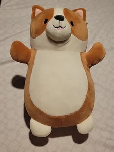 Squishmallows Hug Mees REGNIALD The CORGI DOG 10" Plush, Standing Brown Corgi - Picture 1 of 5
