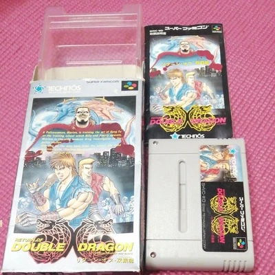 Return of Double Dragon W/Box Used Game Super Famicom SFC SNES NTSC-J From Japan - Image 1 of 4