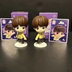 2 McDonalds BTS Tiny Tan Happy Meal Figur Jin Music Group KPop - Bild 1 von 5