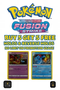 Cartas Pokémon - Espada y Escudo: Golpe de Fusión - Holos y Holos Inversos - Imagen 1 de 1