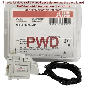Nuevo en caja ABB KXTASORCFPE liberación de apertura de derivación, XT1-XT4 SOR-C 220-240 VAC/220-250 VDC - Imagen 1 de 8