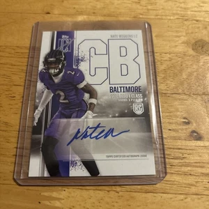 2024 Topps Signature Class - Autógrafos de clase de novato Nate Wiggins #RCA-NUEVO... - Imagen 1 de 2