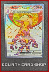 Toxtricity ex 227/182 - Sv04: Paradox Rift Pokémon TCG - NM - Picture 1 of 2
