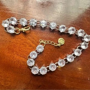 Alexa Rae Anklet Crystal Summer 11" Long Costume Fashion Jewelry - Picture 1 of 7