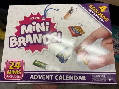 New ZURU Mini Brands Advent Calendar 24 Mystery Minis 2023 - Image 1 of 2