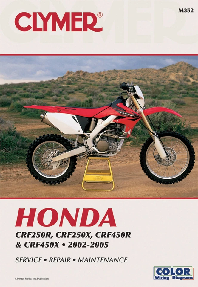 Clymer Honda CRF250R/CRF250X (2004-2005) y CRF450R/CRF450X (2002-2005) Foto 1 de 1