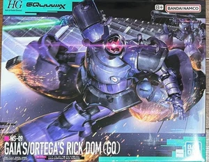 HG 1/144 GAIA’S ORTEGA’S RICK DOM GQ Gundam GQuuuuX - Bild 1 von 9