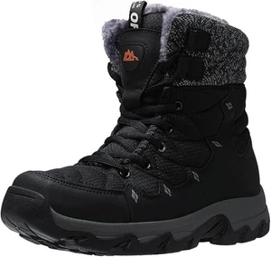 TRAILBLITZ Botas de Nieve de Invierno Forradas de Vellón Impermeables Invierno Esquí, Senderismo UK11 - Imagen 1 de 6