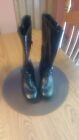 Vera Wang Women's Boots Sz 7 Black GUC Height 13.5 in. From top of boot down 