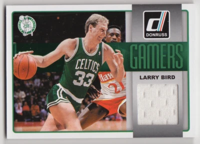 2014-15 Panini Donruss Boston Celtics Larry Bird Gamers Game Worn Jersey - Image 1 of 4