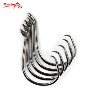 50 x 10/0 Chemically Sharpened Octopus Circle Hook Fishing Hook Fishing Tackle. - Picture 1 of 2