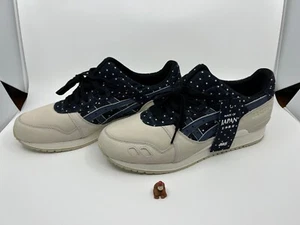 Asics Gel-Lyte III Denim Japonés/India Tinta Talla 13 DS con Caja/Raro en Esta Talla - Imagen 1 de 6