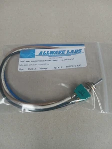 DPDT KIPPSCHALTER EIN/EIN MIT 4 FARBIGEN ANSCHLÜSSEN - Bild 1 von 3