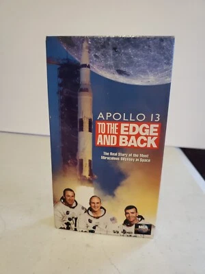 Apollo 13: To The Edge and Back (VHS, 1995) James Lovell, Fred Haise - Image 1 of 3