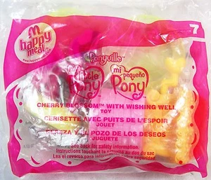 2007 McDonalds HappyMeal My Little Pony Cherry Blossom with Wishing Well MIP C10 - Picture 1 of 3