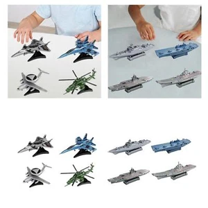 4 Pieces 4D Plane Model Puzzles Airplane Model Kit to Build for Kids Teens - Picture 1 of 12