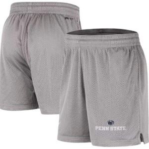 NWT Nike Penn State Nittany Lions Mesh Performance Shorts Gray Men's Size 4XL - Picture 1 of 11