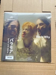 Paramore This is Why Vinyl LP Clear Colour Assai Obi Edition - LIMITED TO 300 - Picture 1 of 10