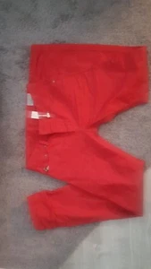 NWT DIESEL Darron Red Regular Slim Tapered Buttonfly Jeans 30 x 32 - Picture 1 of 4