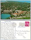 s20443 Aerial view Palm Beach Florida USA  postcard 1964 stamp
