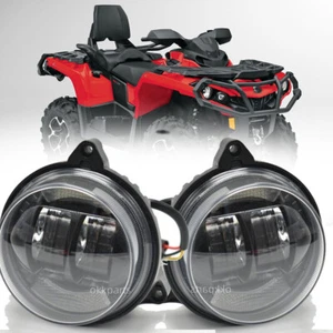 LED Headlight with DRL For Can-Am Outlander MAX 800R 2013-2018 Gen 2 (XT, XT-P) - Picture 1 of 10