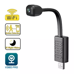 Mini cámara USB 1080P WiFi DV detección de movimiento visión nocturna cámara de seguridad para el hogar - Imagen 1 de 17
