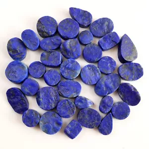 35pz 220Cts Lapislazzuli Blu Naturale Druzy Gemme Non Lucidate 7x7 15x9mm#13767 - Foto 1 di 7