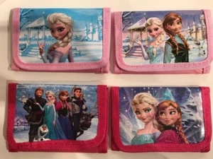 Billetera para niños Elsa cambio de monedas 4 estilos dibujos animados vendedor de EE. UU. nuevo - Imagen 1 de 6