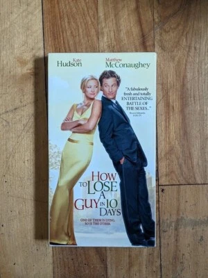 How to Lose a Guy in 10 Days (VHS, 2003) Matthew McConaughey, Kate Hudson - Image 1 of 2