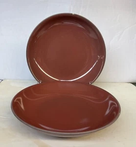 Par de platos de porcelana antiguos chinos.  yongzheng 8 1/4 pulgadas - Imagen 1 de 8