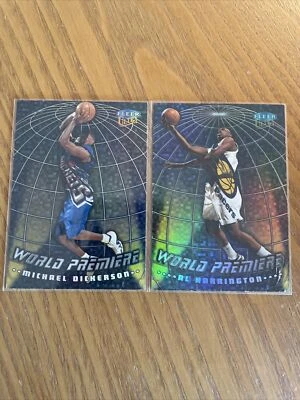 Fleer Ultra World Premiere 1998-99 AL HARRINGTON & MICHAEL DICKERSON Foto 1 de 2