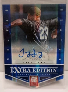 2012 Donruss Elite Extra Edition Trey Lang Status autographed card /50 - Picture 1 of 2