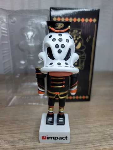 New Anaheim Ducks Hockey Team Nutquacker  Nutcracker Wild Wing NHL Figurine Cover