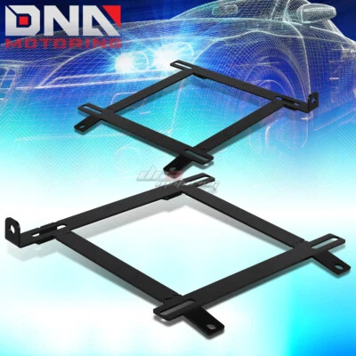 PAIR LEFT+RIGHT RACING BUCKET SEAT DOWN LOW MOUNT BRACKET FOR 99-04 FORD MUSTANG - Image 1 of 4