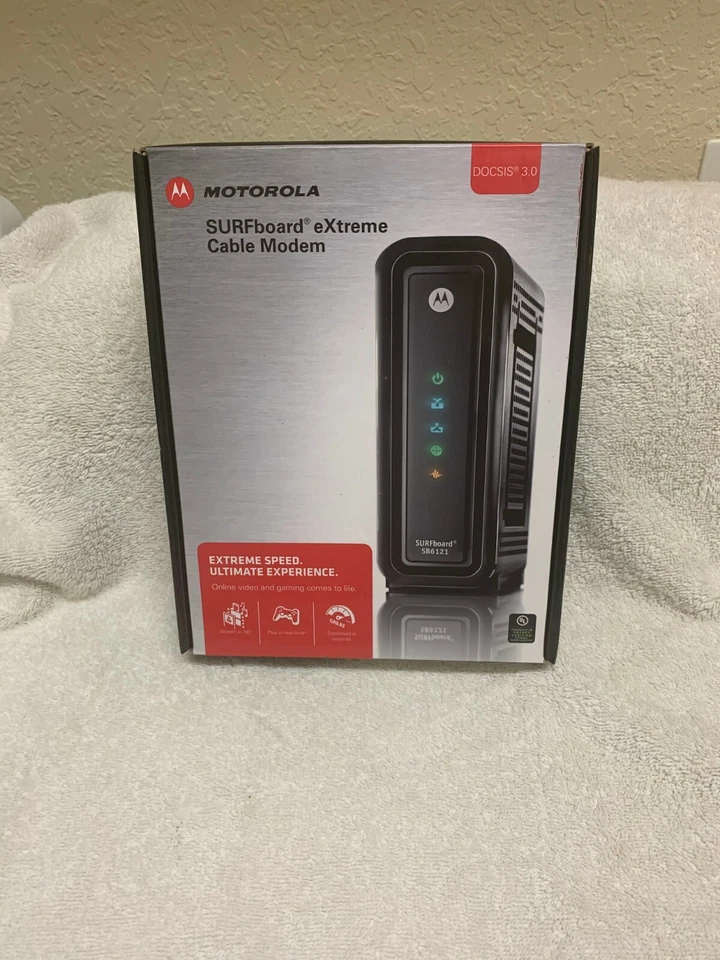 Motorola SURFboard SB6121 Cable Modem - Image 1 of 1