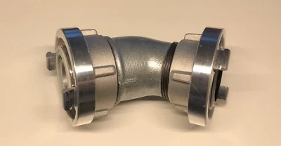 Rohrbogen 45° Storzkupplung Storz C Bogen Krümmer ALU/Temperguss - Bild 1 von 3