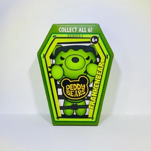 Deddy Bears Serie 2 Lil Sarg Dodgers Frankenbär 5 Zoll Plüsch + Sterbeurkunde - Bild 1 von 1