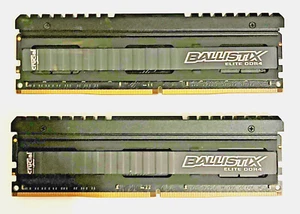 Crucial Ballistix BLE8G4D26AFEA.16FBD 16GB DDR4-2666MHZ Desktop RAM - Picture 1 of 2
